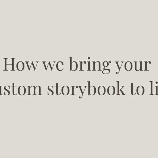 Video preview of a Heirloom & Bound custom storybook